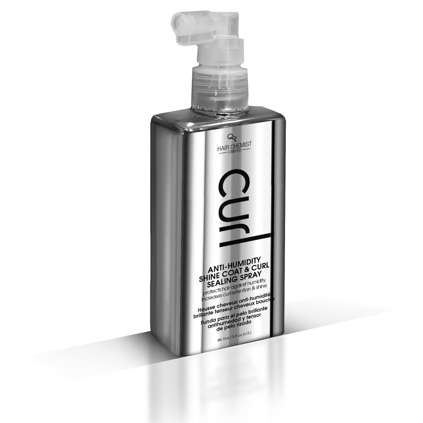 Hair Chemist CURL Anti Humidity Shine Coat & Curl Sealing Spray 3 oz. Beauty & Personal Care Hair Chemist