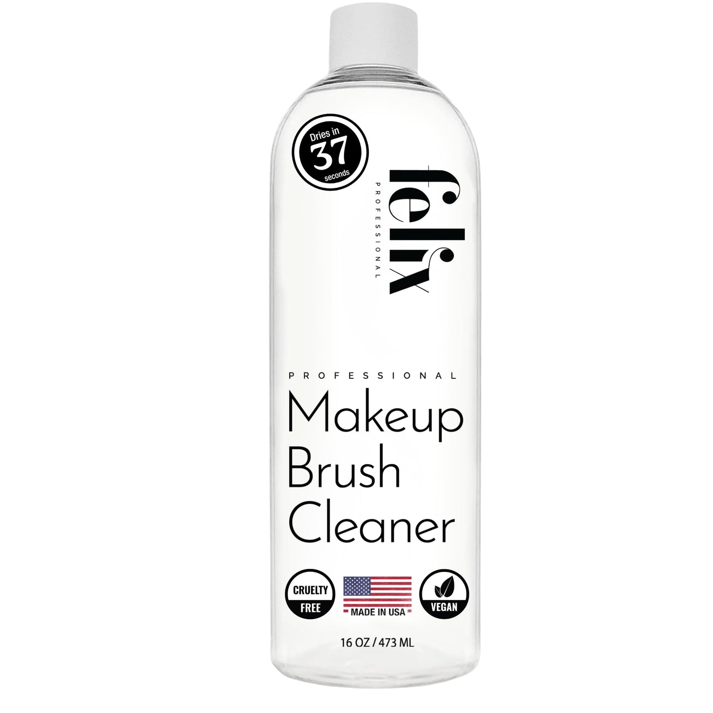 Felix Professional Makeup Brush Cleaner - Deep clean Rinse Free Quick Dry - Ideal for Cleaning and Odorizing Natural and Synthetic Make-up Brushes (16 Beauty & Personal Care Felix Professional