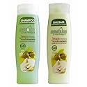 Mayoliva Mas Omega 12oz.- Shampoo & Balsam Rinse Set (Dominican Hair) Beauty & Personal Care Mayoliva