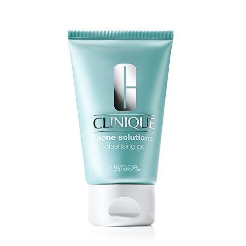 Clinique Acne Solutions Oil Control Cleansing Gel with 2% Salicylic Acid For Acne-Prone Skin, 4.2 Fl Oz Beauty & Personal Care Clinique