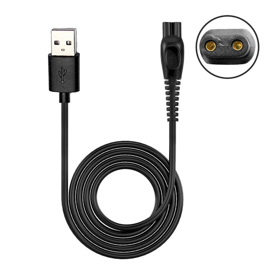 Shaver Power Cord for Philips-Norelco HQ8505 Norelco 7000 5000 3000 Series Shaver USB Charger Line 5V Replacement Charger Cord Beauty and Personal Care INVODA