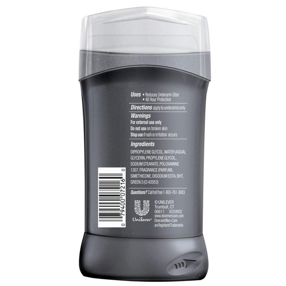 Dove Men+Care Deodorant Stick Clean Comfort 3 oz (Pack of 7) Beauty and Personal Care Dove