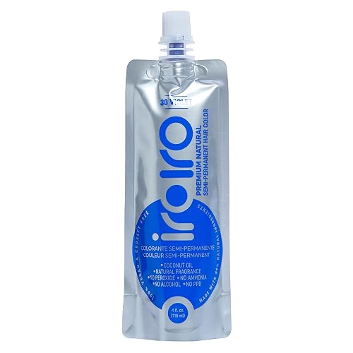 IROIRO Premium Natural Semi Permanent Hair Color 30 Violet (4oz) Beauty & Personal Care iroiro