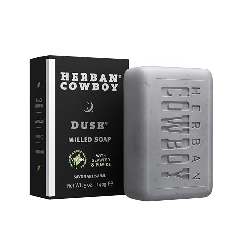 Herban Cowboy Dusk Body Soap with Hints of Lemon, Lavender, and Patchouli (6 Pack, Dusk) Beauty & Personal Care Herban Cowboy