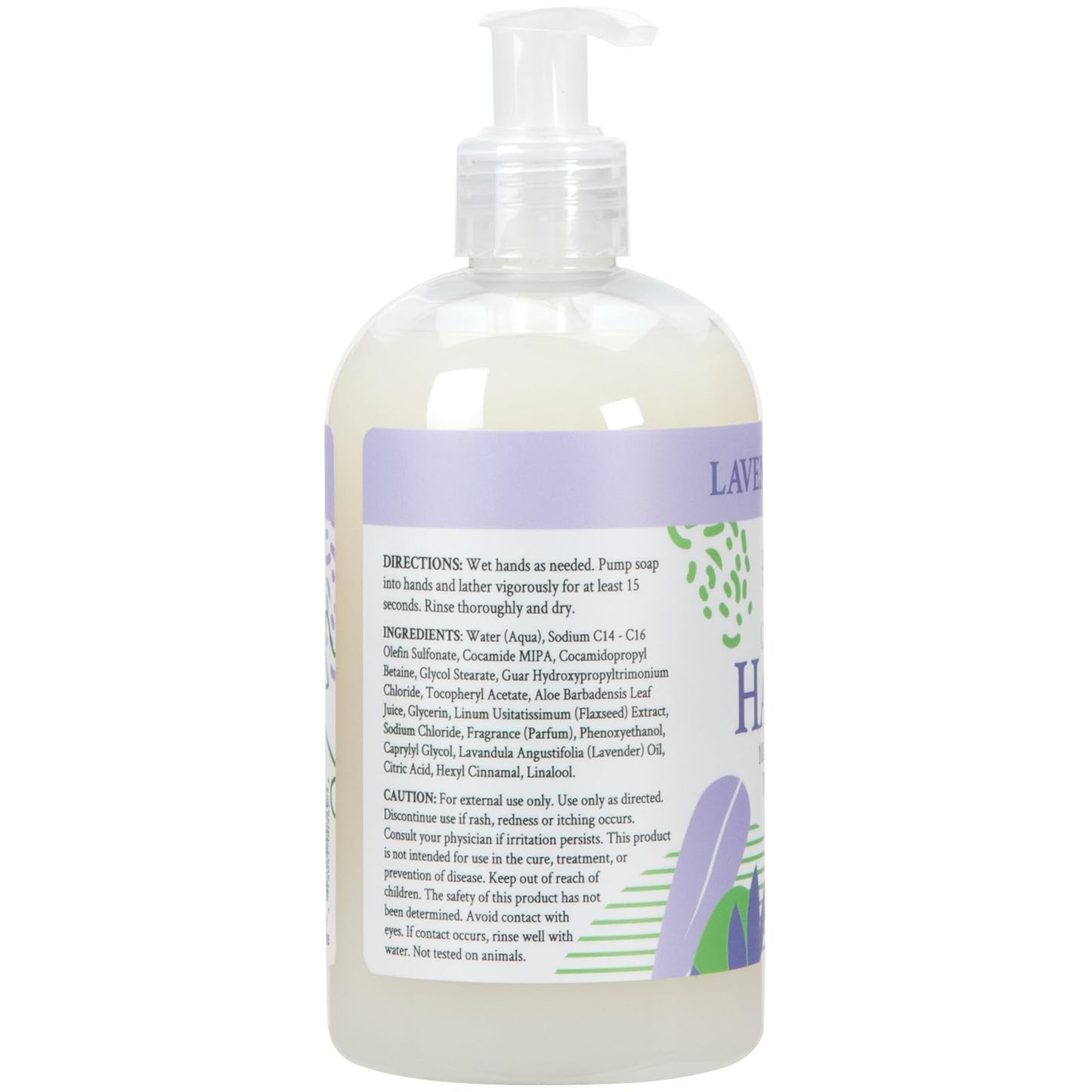 Ginger Lily Farms Botanicals Conditioning Liquid Hand Soap Refill, 100% Vegan & Cruelty-Free, Lavender Chamomile Scent, 12 Fl Oz (Pack of 6) Beauty & Personal Care Ginger Lily Farms