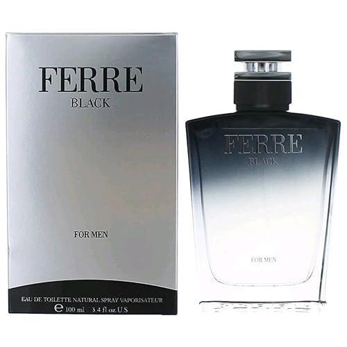 Gianfranco Ferre Black Eau de Toilette Spray for Men, 3.4 Ounce Beauty & Personal Care Ferre