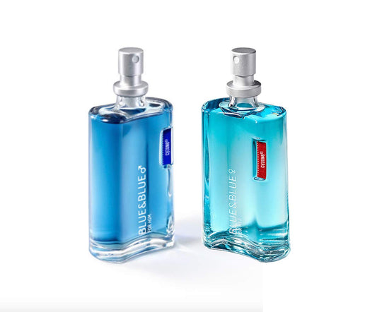 Cyzone Blue & Blue Eau de Parfum for Her and Eau de Toilette for Him Set, 2.5 fl. oz. Each Beauty & Personal Care Cyzone Esika