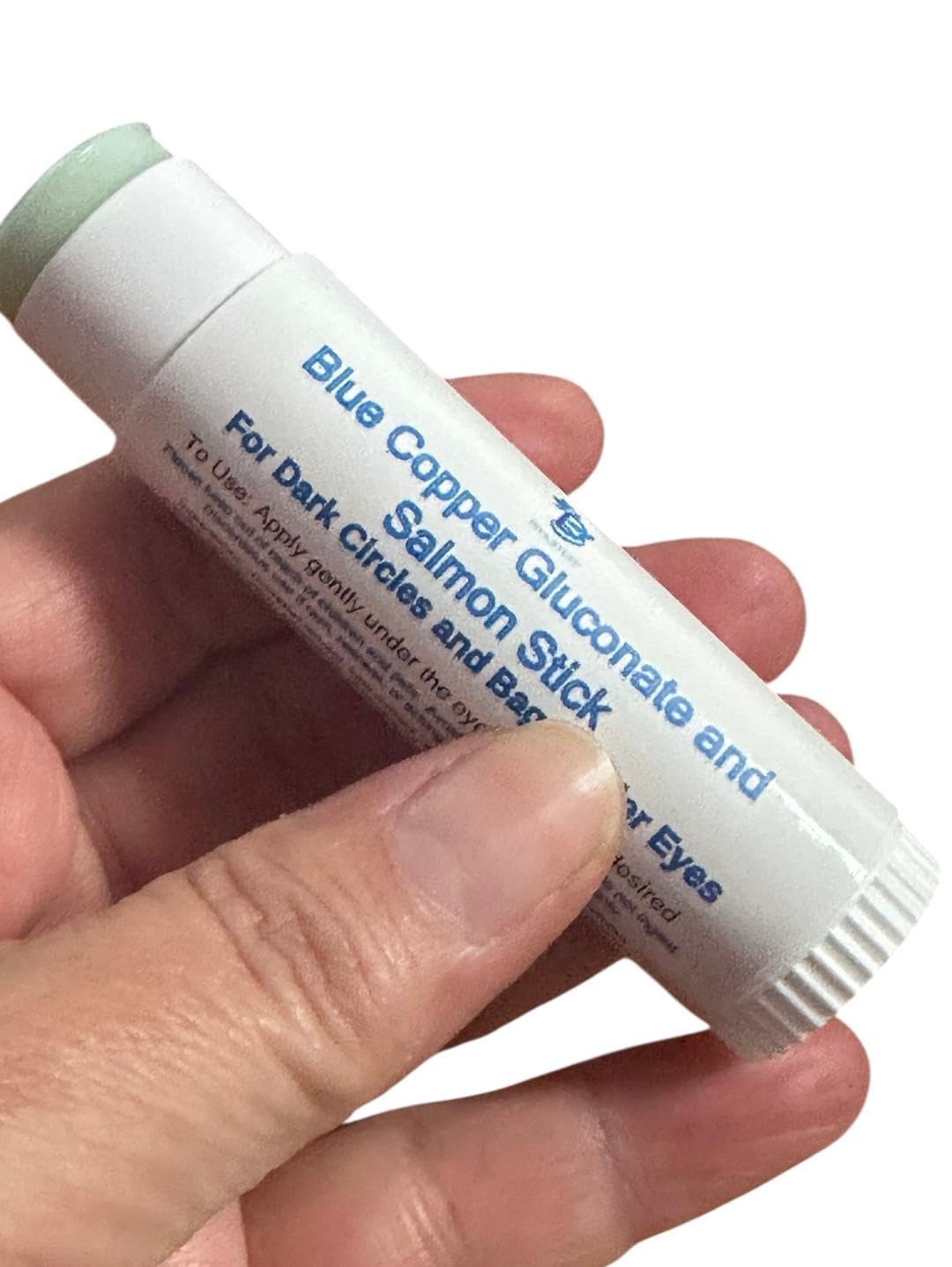 Diva Stuff Blue Copper Gluconate and Salmon Pdrn Stick For Dark Circles and Bags Under The Eyes Beauty & Personal Care Diva Stuff