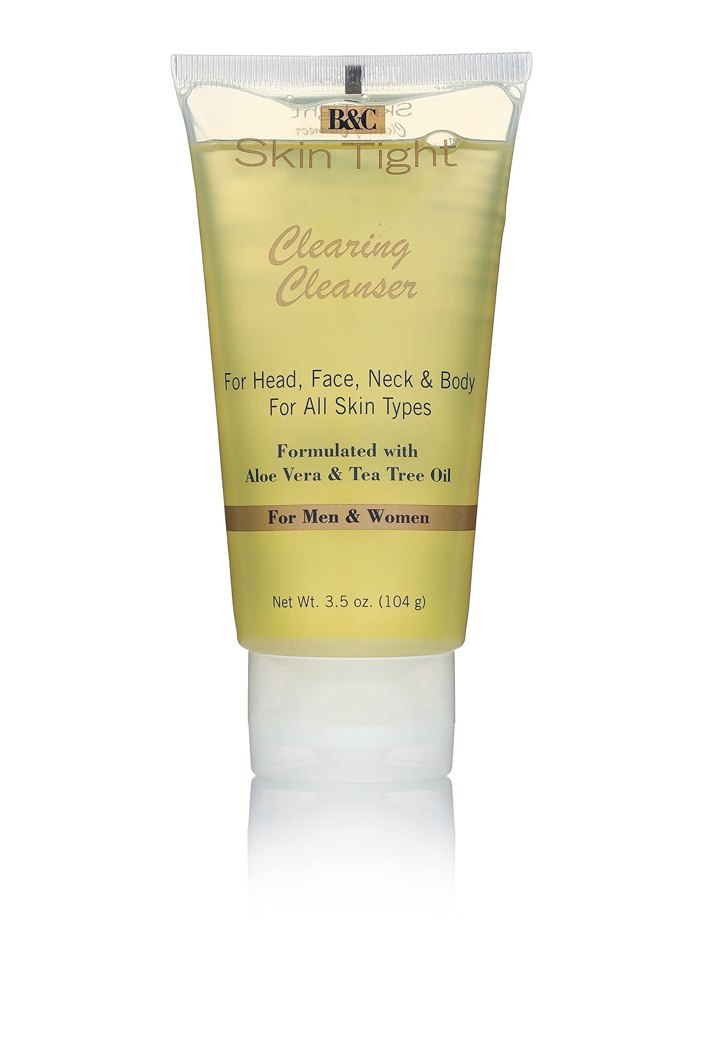 B&C Skin Tight Clearing Cleanser - Cleanses, Refreshes, Vitalizes - Ideal for Makeup Removal - 3.5 fl oz Beauty & Personal Care B&C Skin Tight