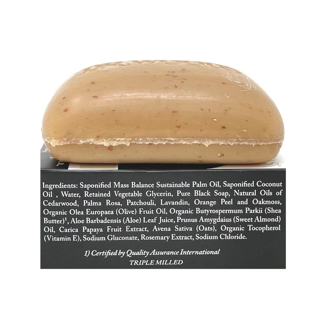 Dr Woods Bar Soap Raw Blk Size 5.25z Dr Woods Bar Soap Raw Blk 5.25z Beauty & Personal Care Dr. Woods