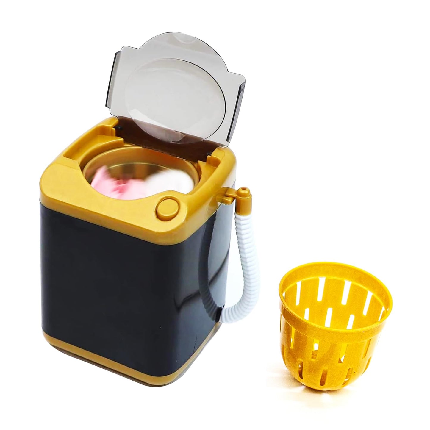 AUEAR, Makeup Brush Sponge Washing Machine Cleaner Device Plastic Automatic Cleaning (Black, Comes with Bucket) Beauty & Personal Care AUEAR
