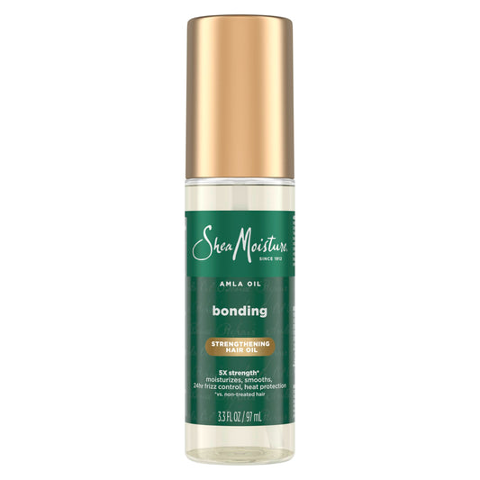 Shea Moisture Bonding Oil Amla Oil To Protect, Strengthen And Smooth Hair With Amla Oil And Fair-Trade Shea Butter With 5X Strength And 24-Hour Frizz Beauty & Personal Care SheaMoisture