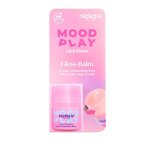 NICKA K NEW YORK Mood Play Lip Care (Gloss Balm) Beauty & Personal Care NICKA K NEW YORK