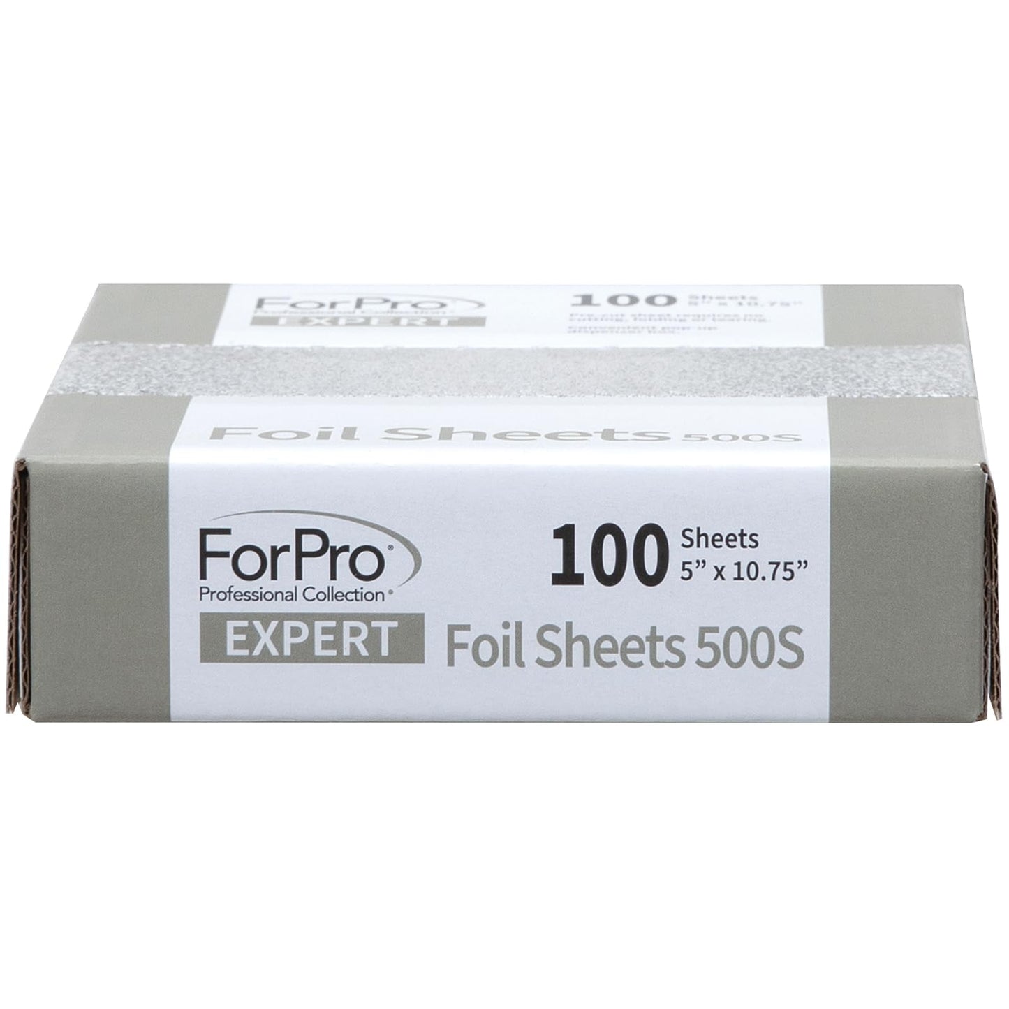 ForPro Expert Embossed Foil Sheets 500S, Aluminum Hair Foils for Color Application and Highlighting Services, Food Safe, Pop-Up Dispenser, 5” W x Beauty & Personal Care ForPro Professional Collection