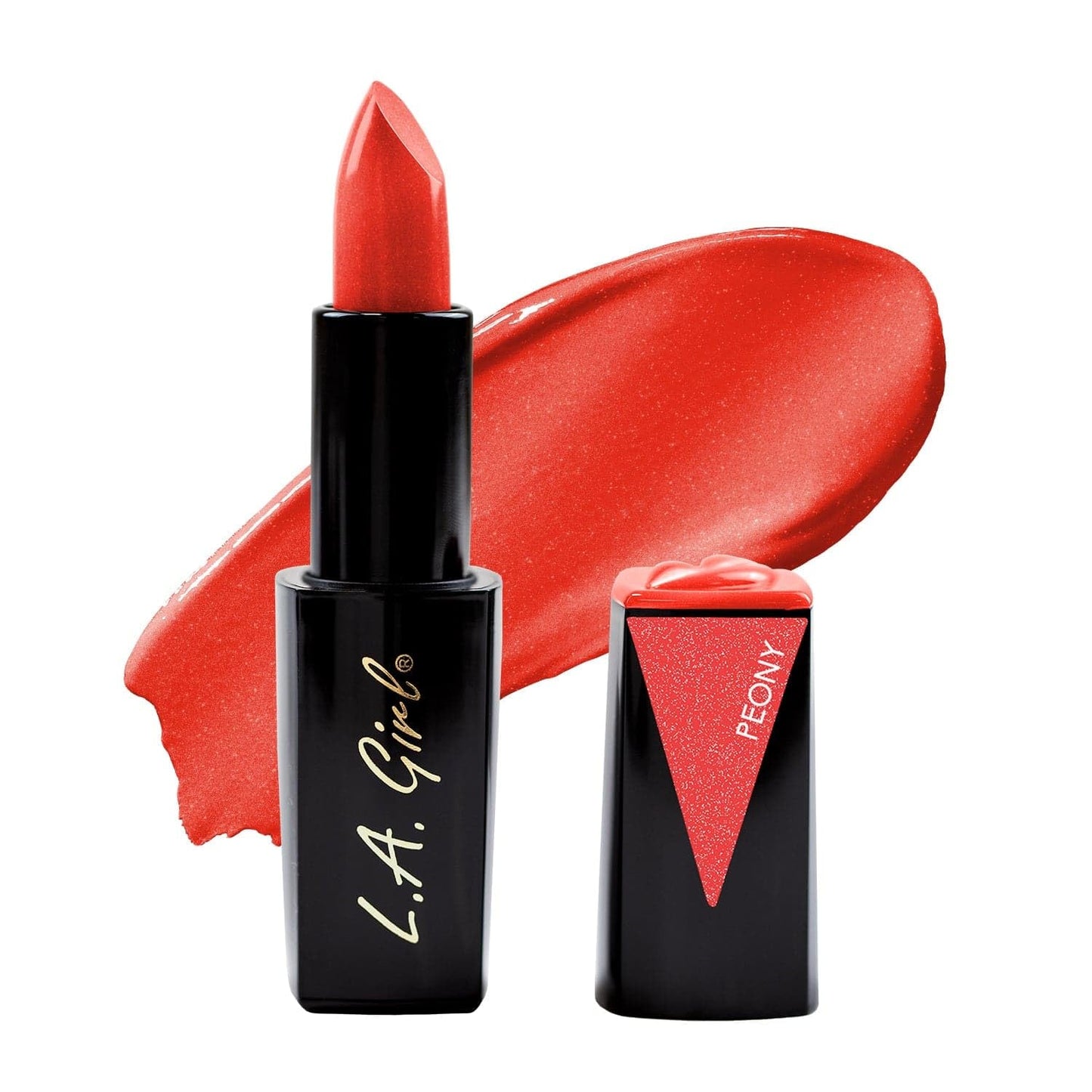 L.A. Girl Lip Attraction Lipstick, Peony GLC596 Beauty & Personal Care L.A. Girl
