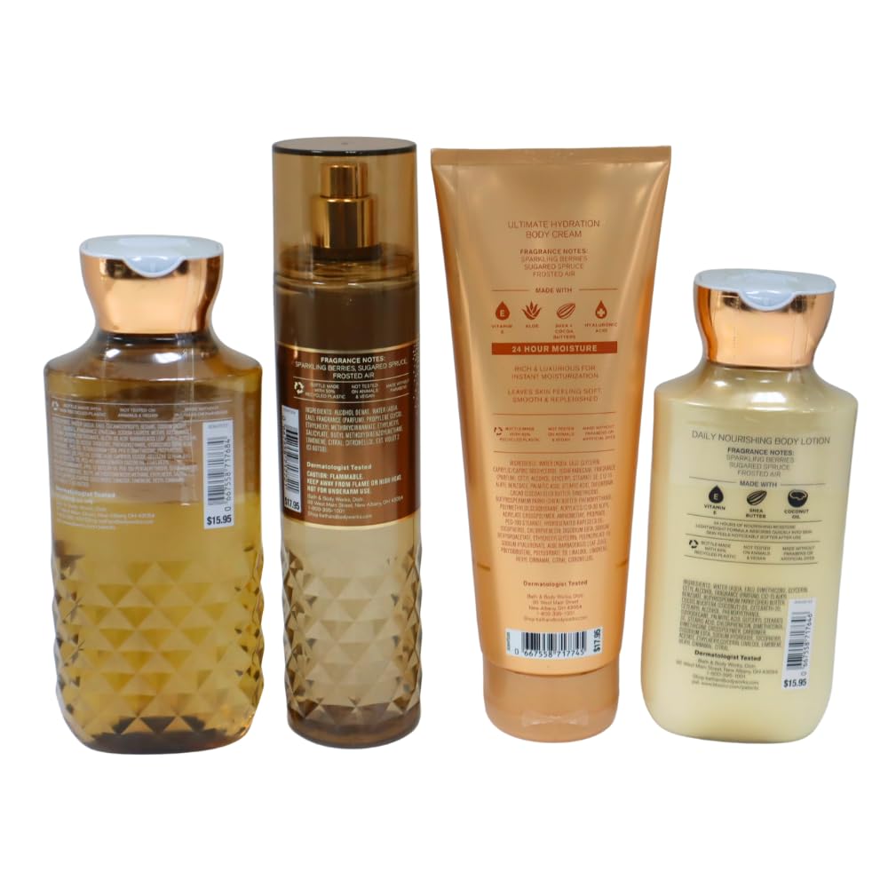 BATH AND BODY WORKS GOLDEN BERRY MISTLETOE Beauty and Personal Care Bath & Body Works