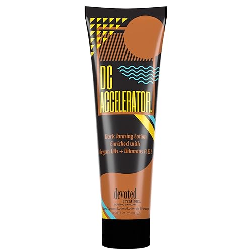 Devoted Creations DC Accelerator Dark Tanning Lotion 8.5 oz Beauty & Personal Care Devoted Creations