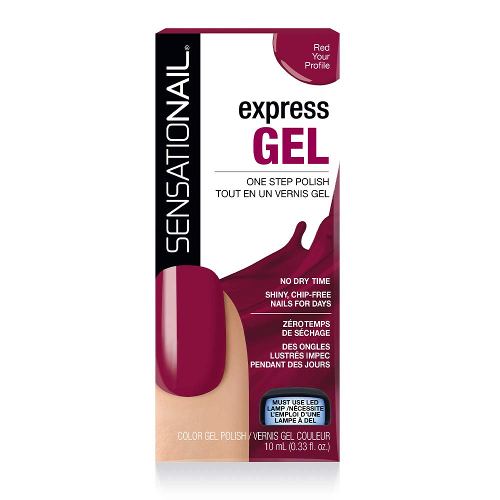 Pacific World Sensationail Express Gel, Red Your Profile (1 ct) Beauty & Personal Care Sensationail
