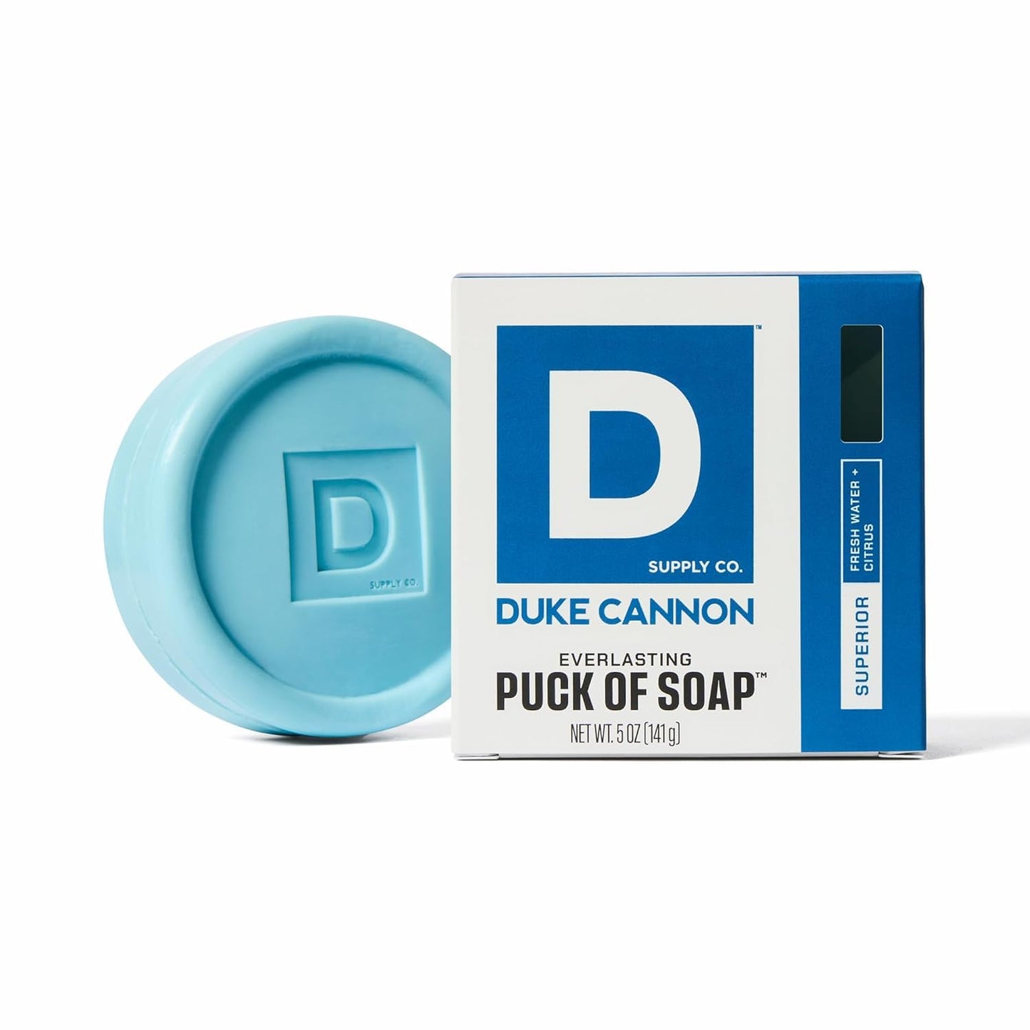 Duke Cannon Supply Co. Bar Soap Puck - Men's Rounded Bar Soap With Masculine Scents - Hydrating & Cleansing -Disc-Shaped Mens Soap - All Skin Types Beauty & Personal Care Duke Cannon Supply Co.
