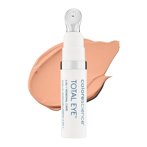 Colorescience Total Eye 3-in-1 Renewal Therapy, 0.23 Fl Oz, Medium Beauty & Personal Care Colorescience