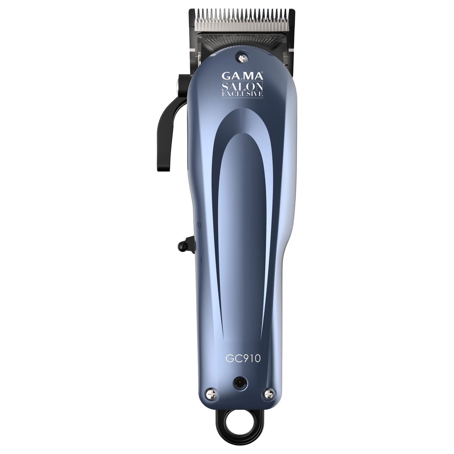 GA.MA GC910 Hair Clipper, Corded or Cordless, Ultra-Sharp Stainless Steel Blade, 2-Hour Fast Charging, Adjustable Cutting Lengths, Blue Beauty and Personal Care GA.MA ITALY PROFESSIONAL