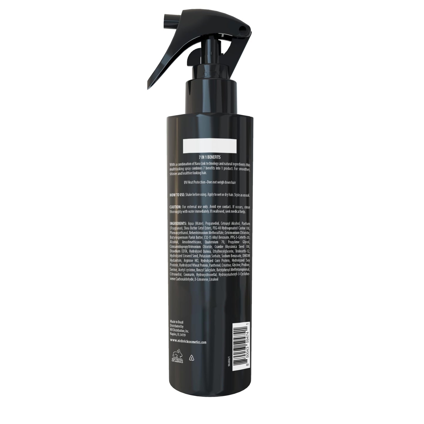 Nick Vick, 7 Benefits Miracle Leave In Spray, Heat Protection Beauty & Personal Care Nick Vick
