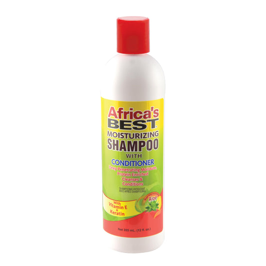 Africa's Best Moisturizing Shampoo With Conditioner, 12 Oz,Green,1-108-12-1200 Beauty & Personal Care Africa's Best
