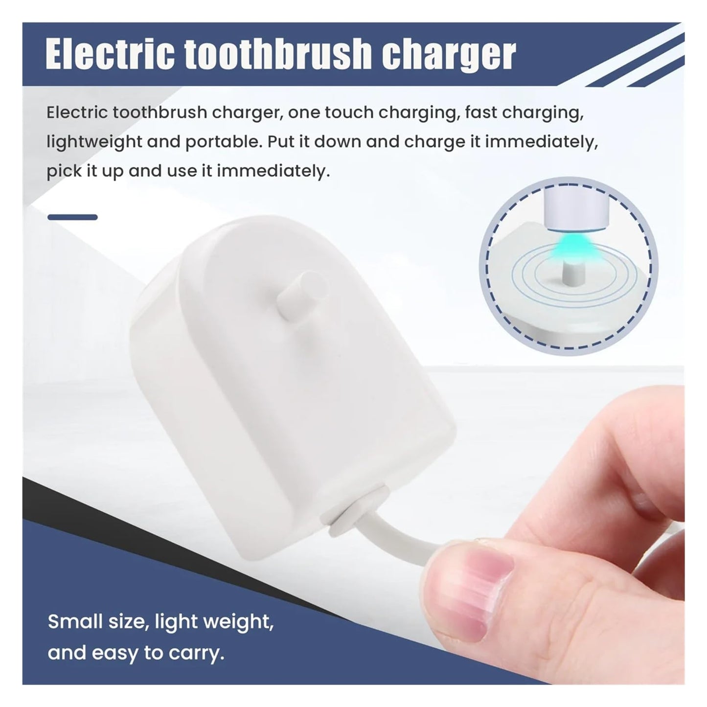 Suitable?Compatible for Philips?HX8140, HX6100, HX9112, HX3110 Electric Toothbrush Induction Charger Adapter EU Plug Beauty and Personal Care MUBNMXEQM