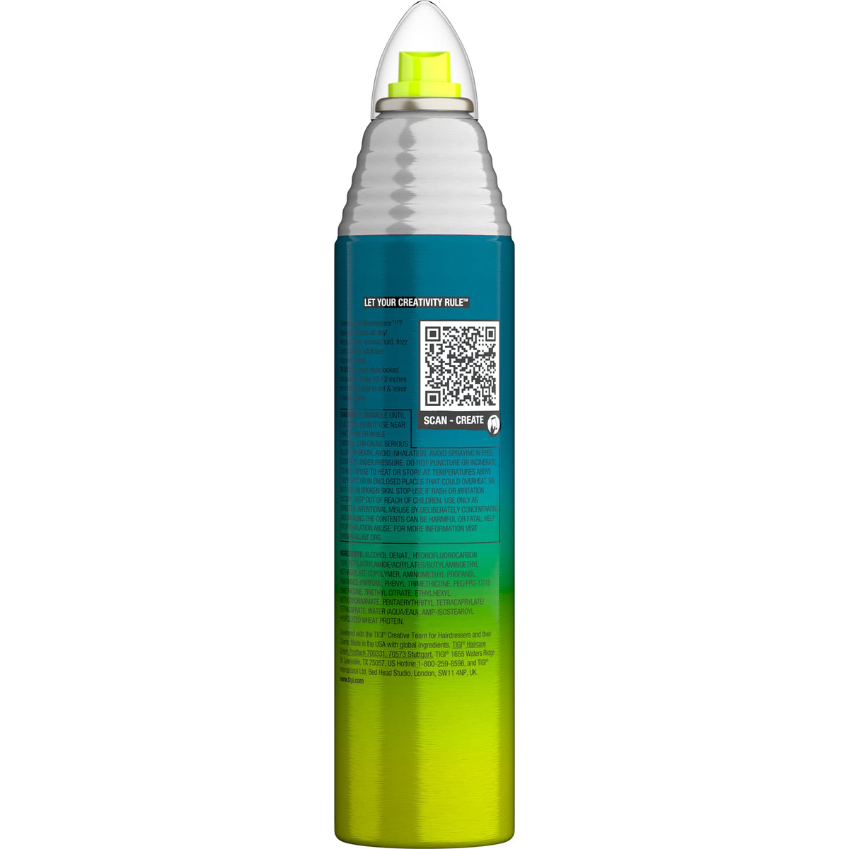 Bed Head by TIGI Frizz Control Hairspray Extra Hold Masterpiece Hair Care Spray for Incredibly Shiny and Glossy Hair, 10.3 oz Beauty & Personal Care TIGI