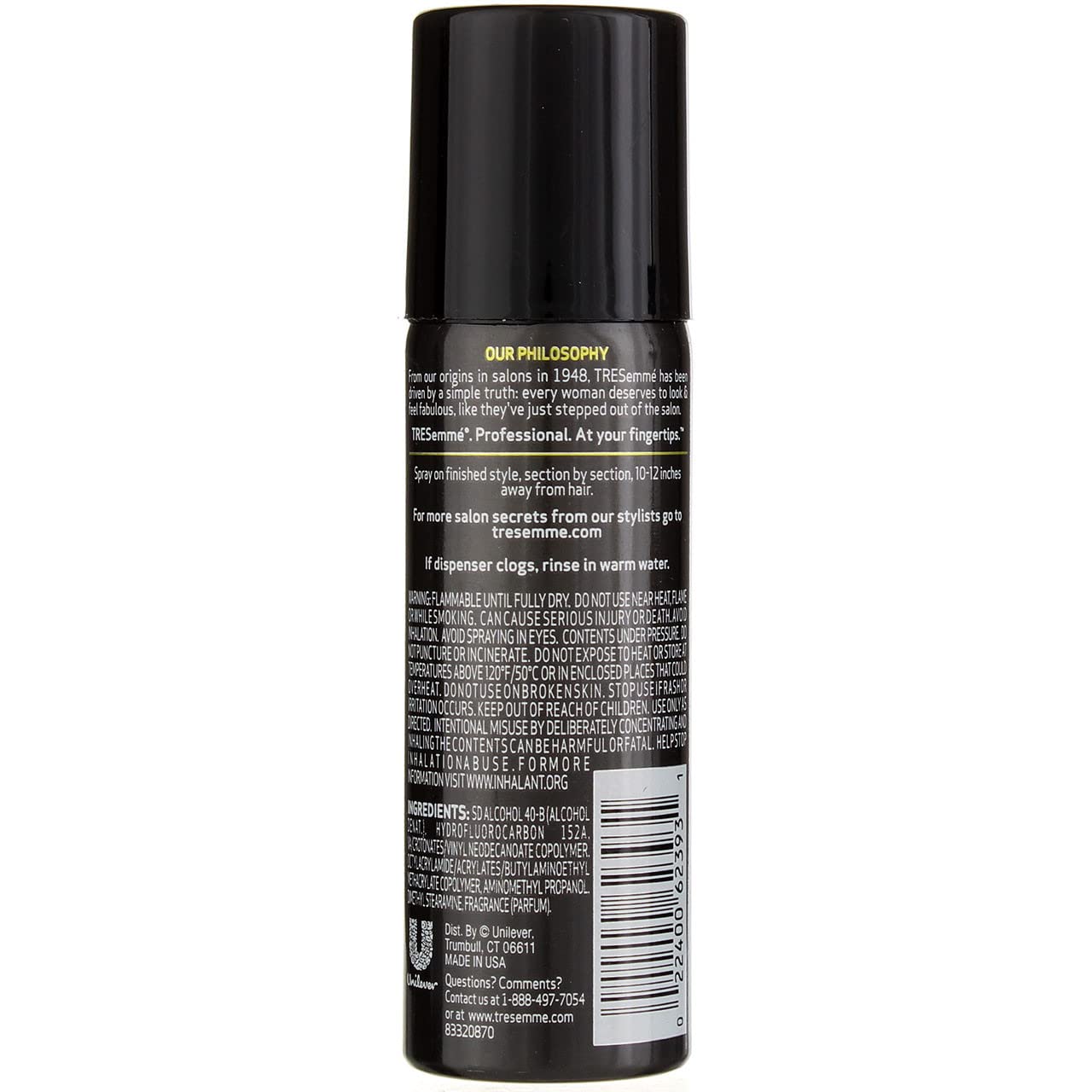 TRESemmé TRES Two Aerosol Hair Spray Extra Hold 1.5 oz(Pack of 11) Beauty & Personal Care TRESemmé