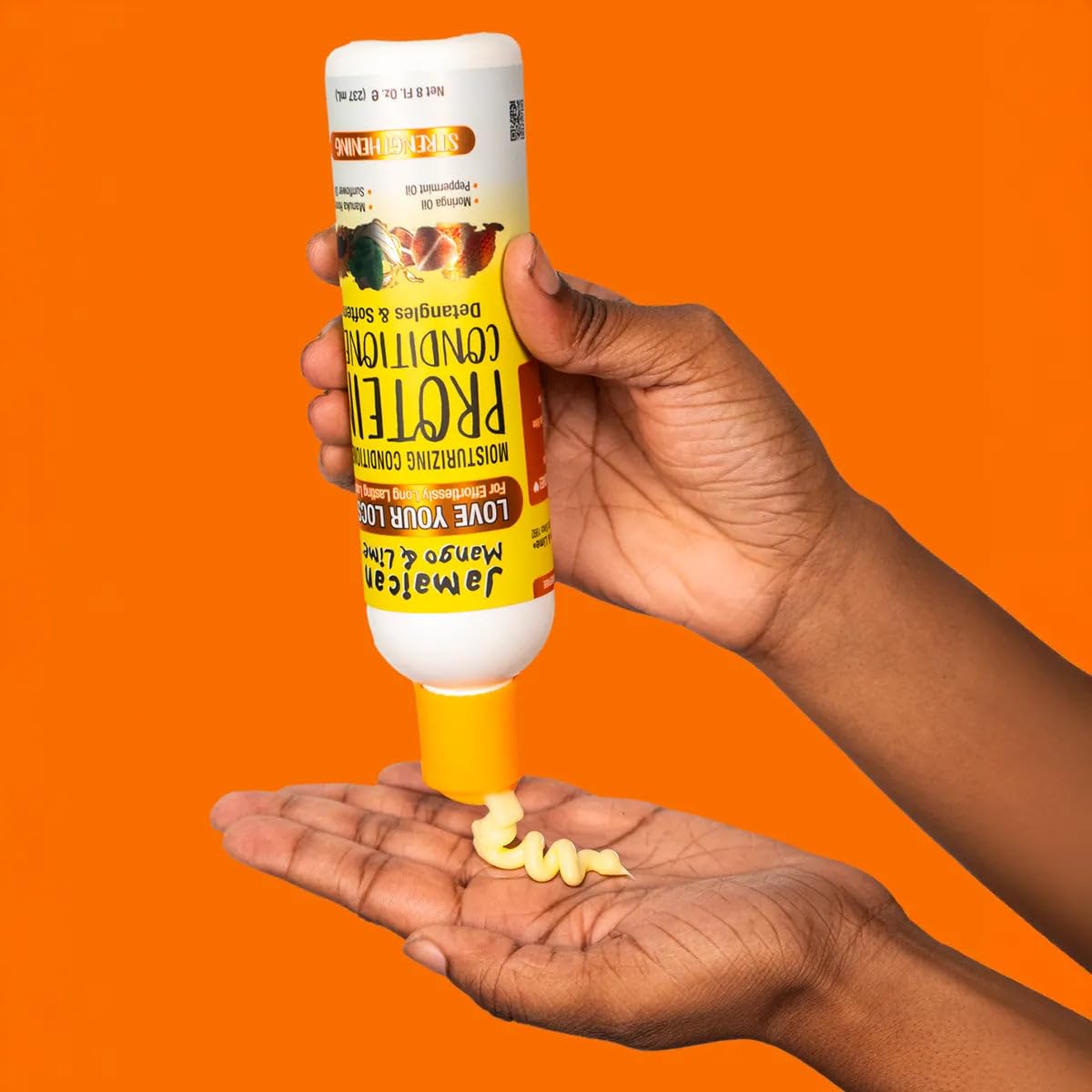 Jamaican Mango & Lime Protein Conditioner - Strengthening & Moisturizing Hair Care with Manuka Honey & Moringa Seed Oil for Natural Hair, Locs, Twists Beauty & Personal Care Jamaican Mango & Lime