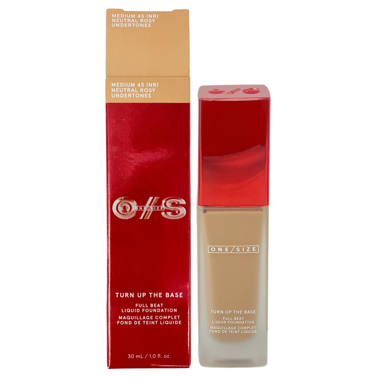 One Size Turn Up The Base Liquid Foundation - Medium 45 (NR), 30 mL / 1 fl oz