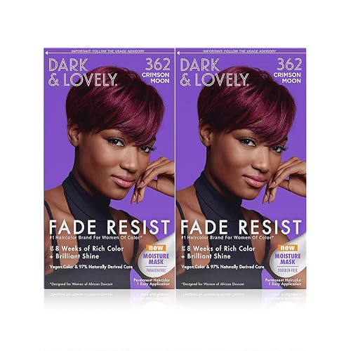 SoftSheen-Carson Dark and Lovely Fade Resist Rich Conditioning Hair Color, Permanent Hair Color, Up To 100 percent Gray Coverage, Brilliant Shine Beauty & Personal Care SoftSheen