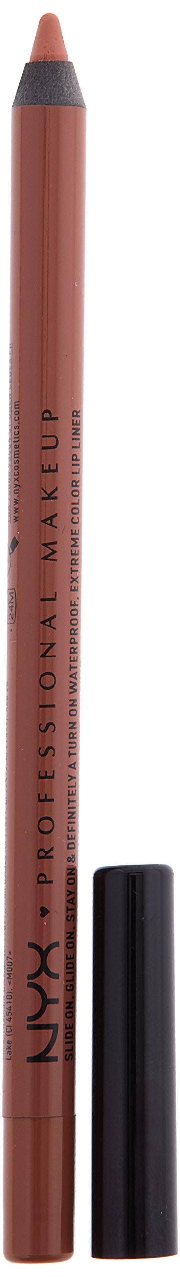 NYX PROFESSIONAL MAKEUP Slide On Lip Pencil, Lip Liner - Sugar Glass (True Nude With Yellow Undertone) Beauty & Personal Care NYX PROFESSIONAL MAKEUP