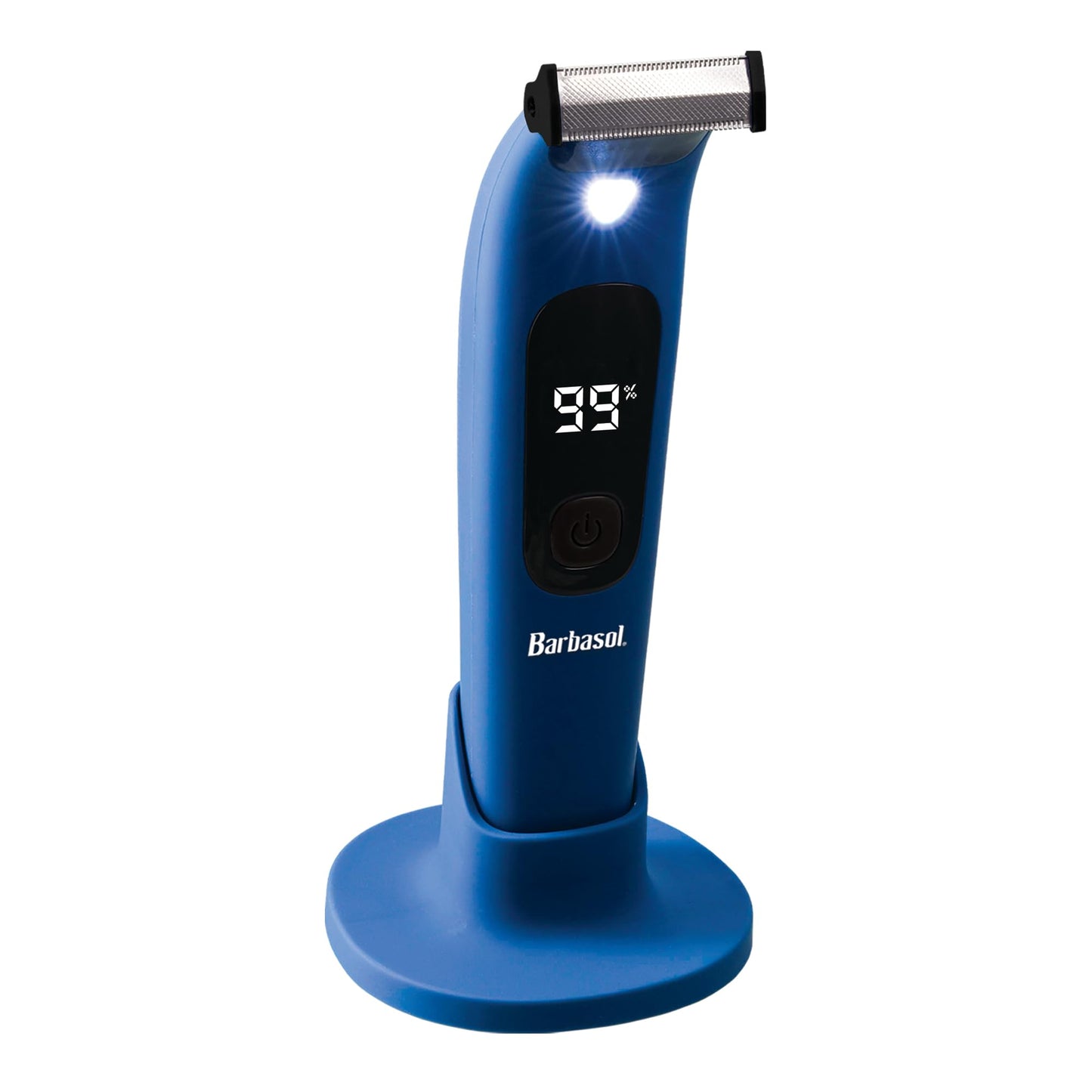 Barbasol Face and Body Shaver, Hybrid Face and Body Single Blade Shaver, Rechargeable with a 2 Hour Run Time, Wet or Dry Shave, LED Screen, Built in Beauty and Personal Care Barbasol