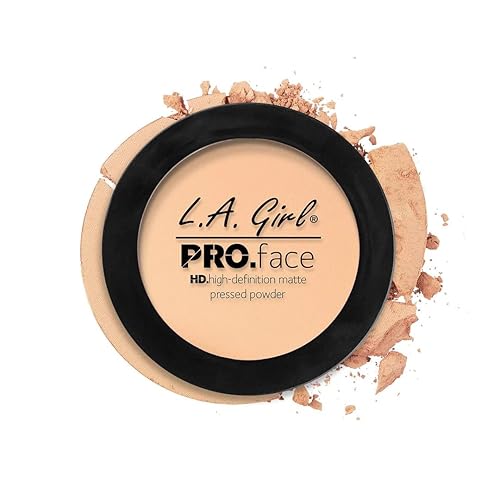 L.A. Girl Pro.Face Matte Pressed Powder, Creamy Natural GPP604 Beauty & Personal Care L.A. Girl