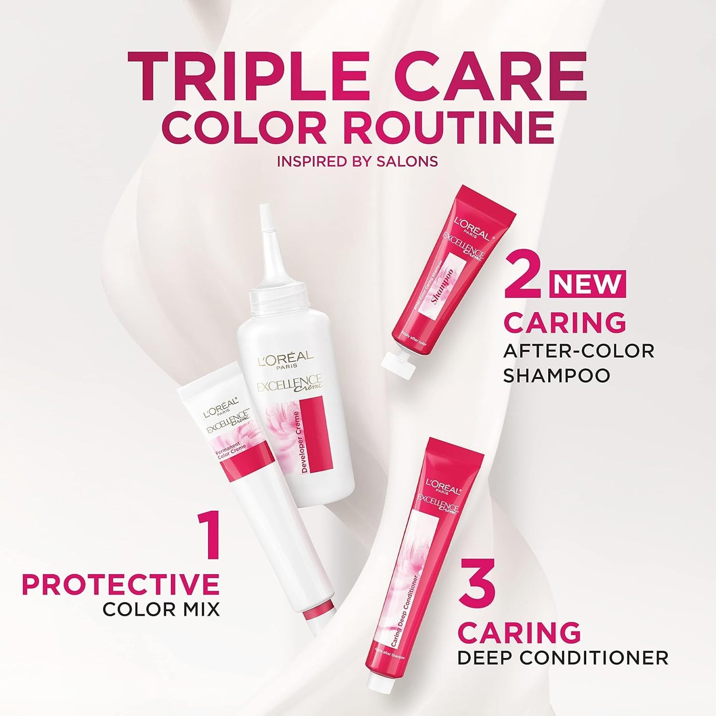 L'Oreal Paris Excellence Creme Permanent Hair Color, 8 Medium Blonde, 1 kit (Pack of 2) Beauty & Personal Care L'Oreal Paris