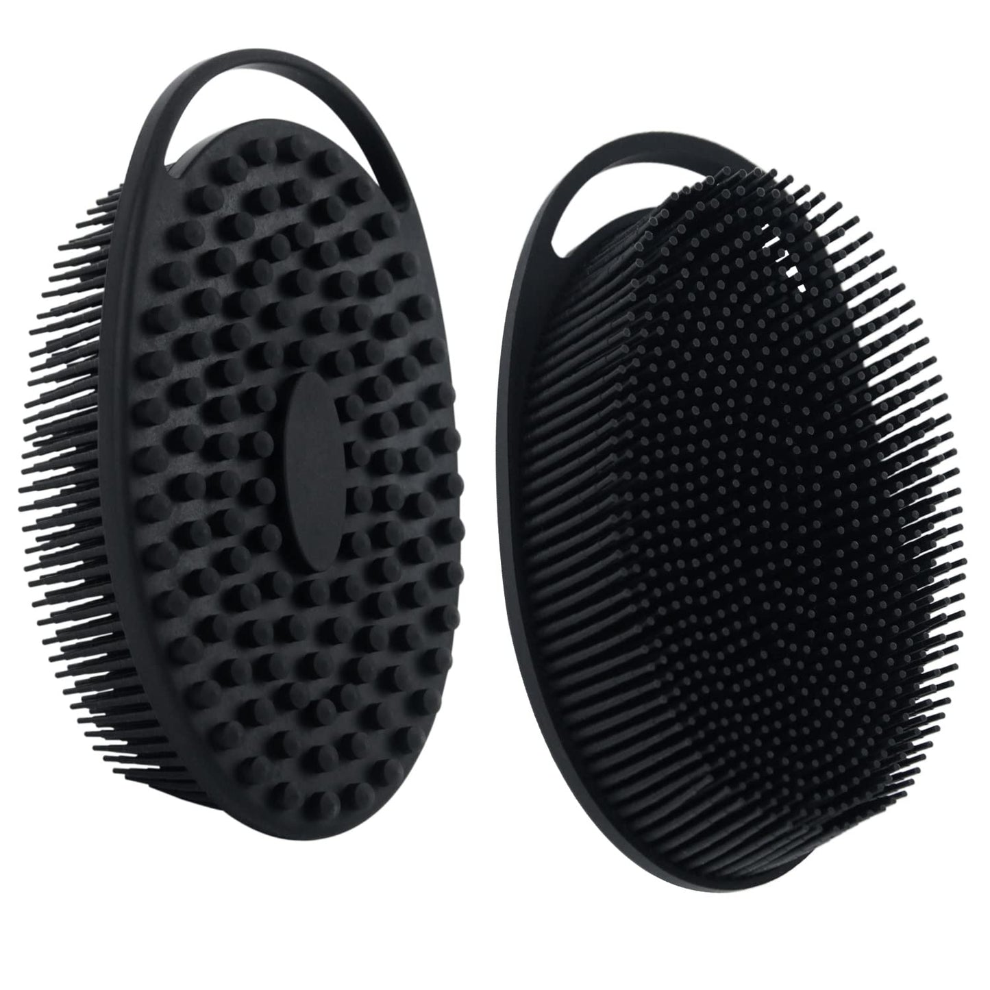 Silicone Body Wash Scrubber/Loofah, Exfoliating Body Scrub Brush for Use in Shower, Mens Women, Gifts for Dad Beauty and Personal Care LEILA