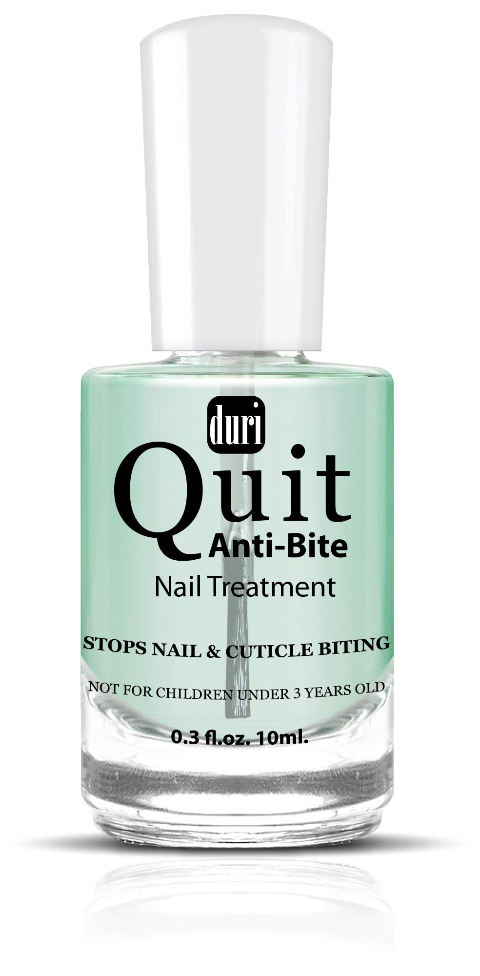 duri Quit Anti Bite, Stops Nail and Cuticle Biting and Sucking, Bitter Taste, Nail Care, for Ages 3+ (0.3 fl.oz. 10 ml.)