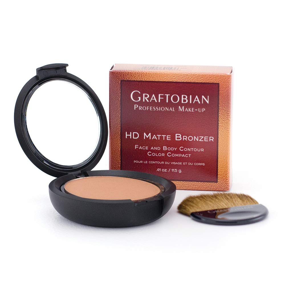 Graftobian HD Matte Bronzers (Dark HD Matte) Beauty & Personal Care Graftobian