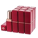 Allwon 10Pcs Red Empty Lipstick Tubes DIY Lip Balm Container (Square Tube) Beauty & Personal Care Allwon