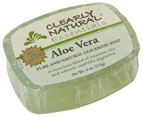 Clearly Natural Glycerine Bar Soap Aloe Vera - 4 oz Beauty & Personal Care Clearly Natural