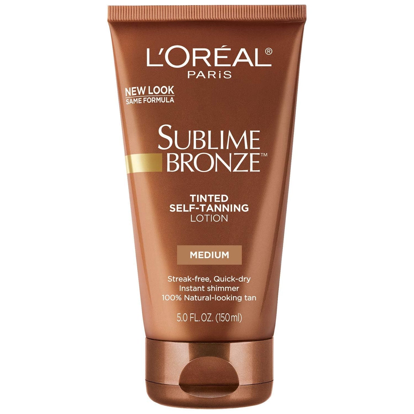 L'Oreal SUBLIME BRONZE Tinted Self-Tanning Lotion Medium Natural Tan 5 oz Beauty & Personal Care L'Oreal Paris