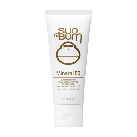 Sun Bum Mineral SPF 50 Sunscreen Body Lotion - Broad Spectrum Moisturizing Sunscreen with Vitamin E - Vegan and Hawaii 104 Act Compliant (Made without Beauty & Personal Care Sun Bum