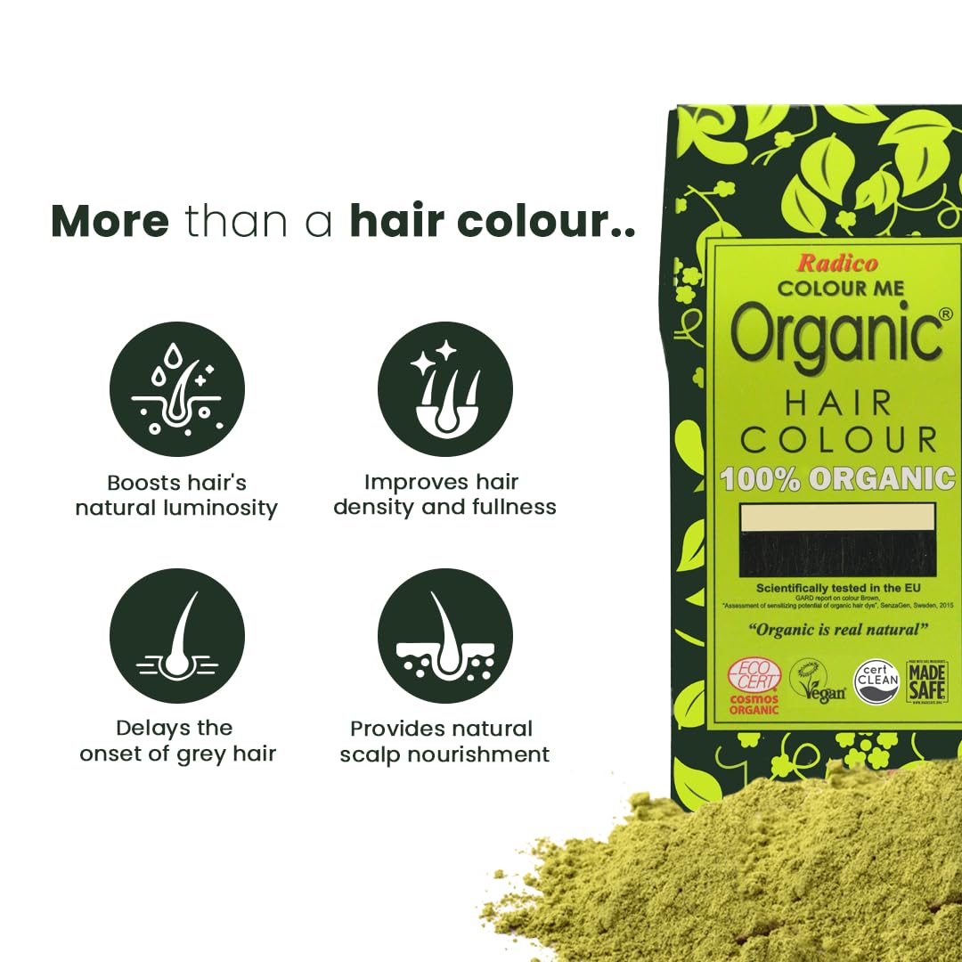 Radico Colour Me Organic (Light Brown) Beauty & Personal Care Radico