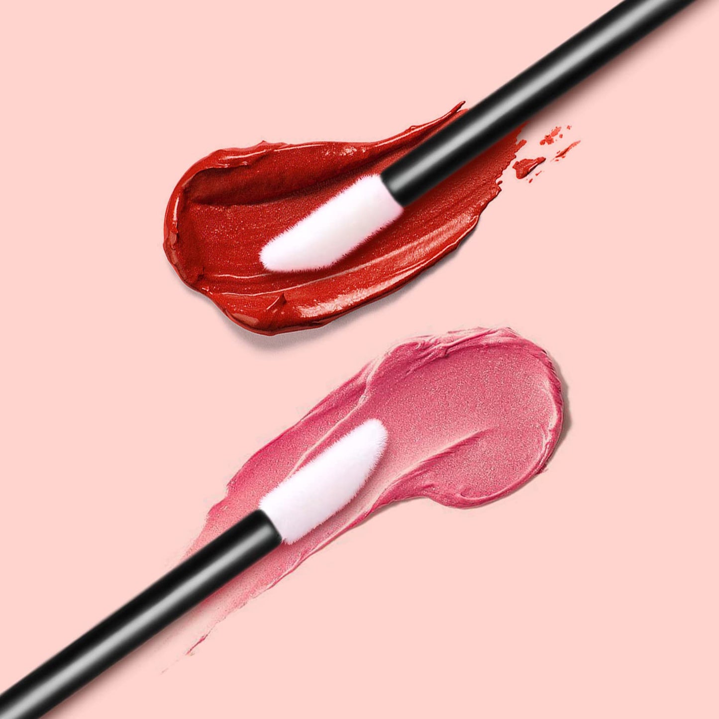 Disposable Lip Wands and Mascara Wands, 100pcs each package total 200pcs Lip Applicators Mascara Makeup Applicator Lip gloss Tool Makeup Make Up Lip Beauty & Personal Care Queen Scepter