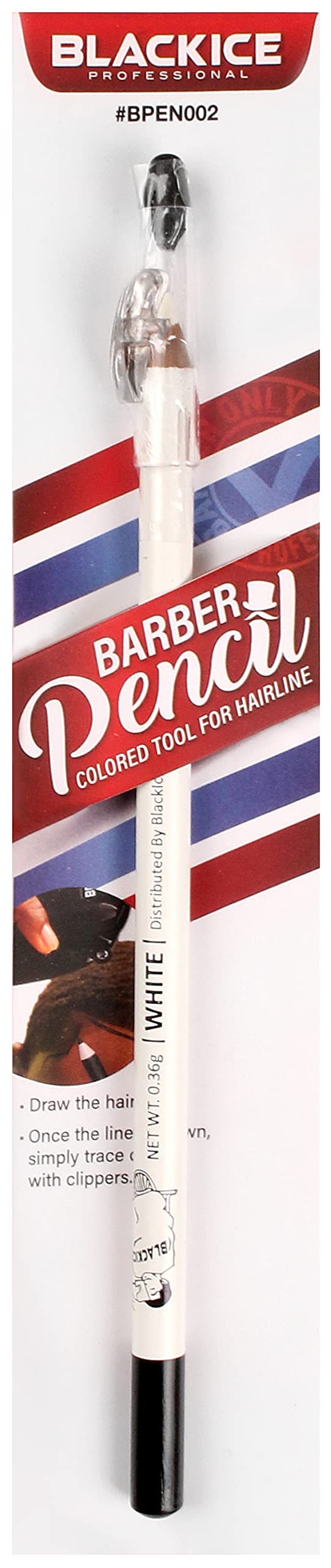 Black Ice Spray Barber Pencil (White) Beauty & Personal Care Black Ice