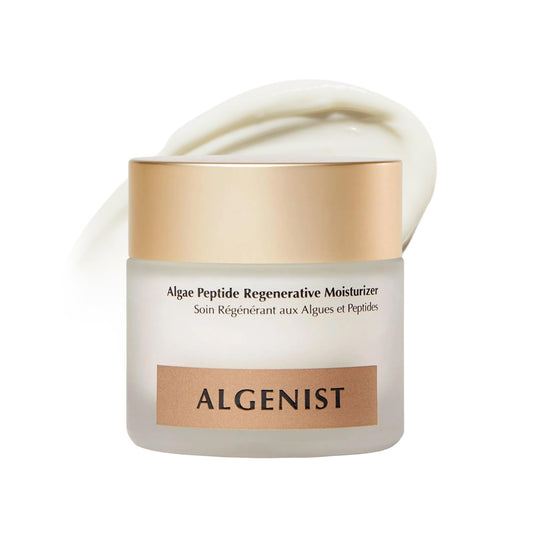 Algenist Algae Peptide Regenerative Face Moisturizer - Lightweight Hydrating Gel Face Cream with Alguronic Acid - Visibly Improves Tone, Texture