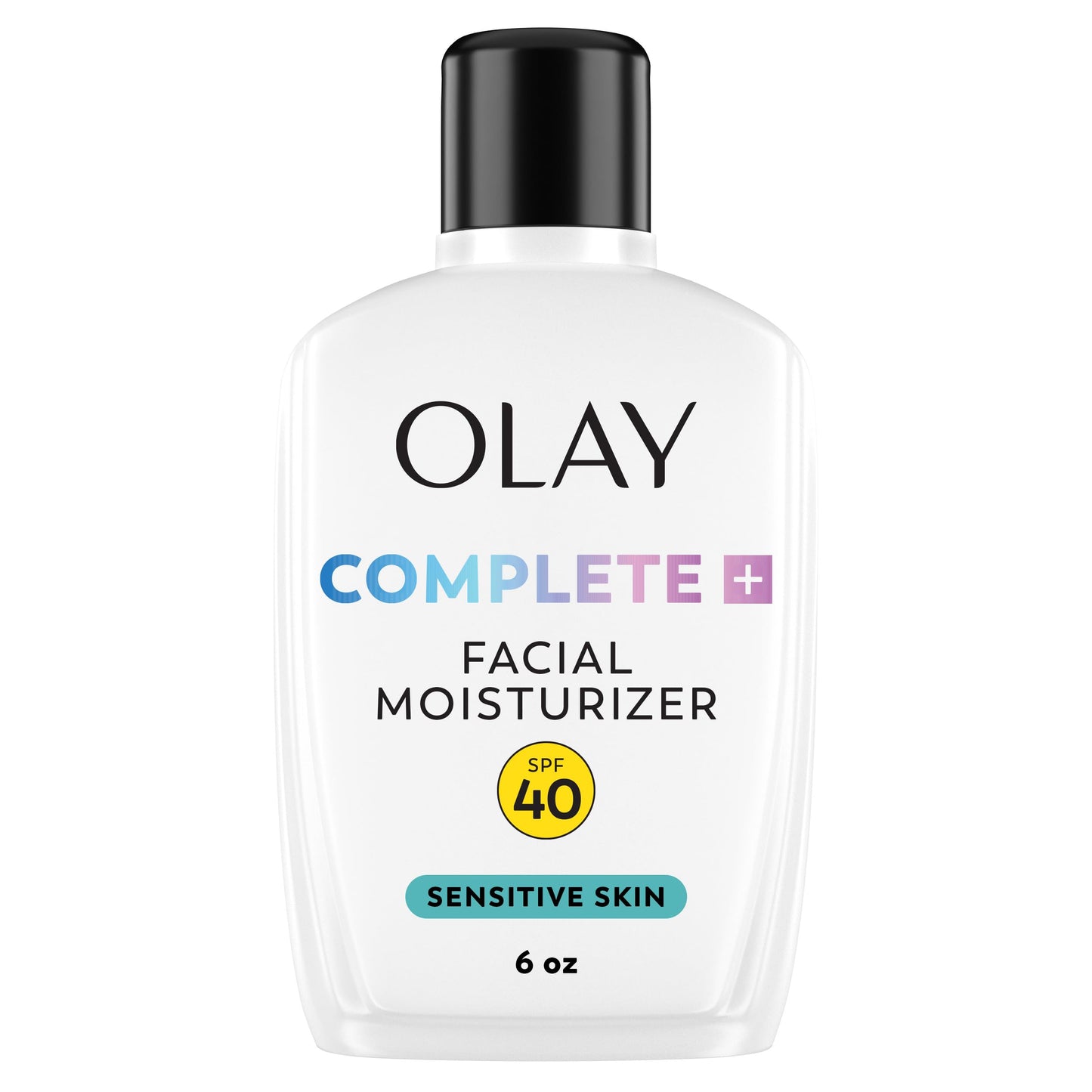 Olay Complete+ Face Moisturizer with Sunscreen SPF 40, For Sensitive Skin, Broad Spectrum Sun Protection, Fragrence-Free - No White Cast on All Tones Beauty & Personal Care Olay