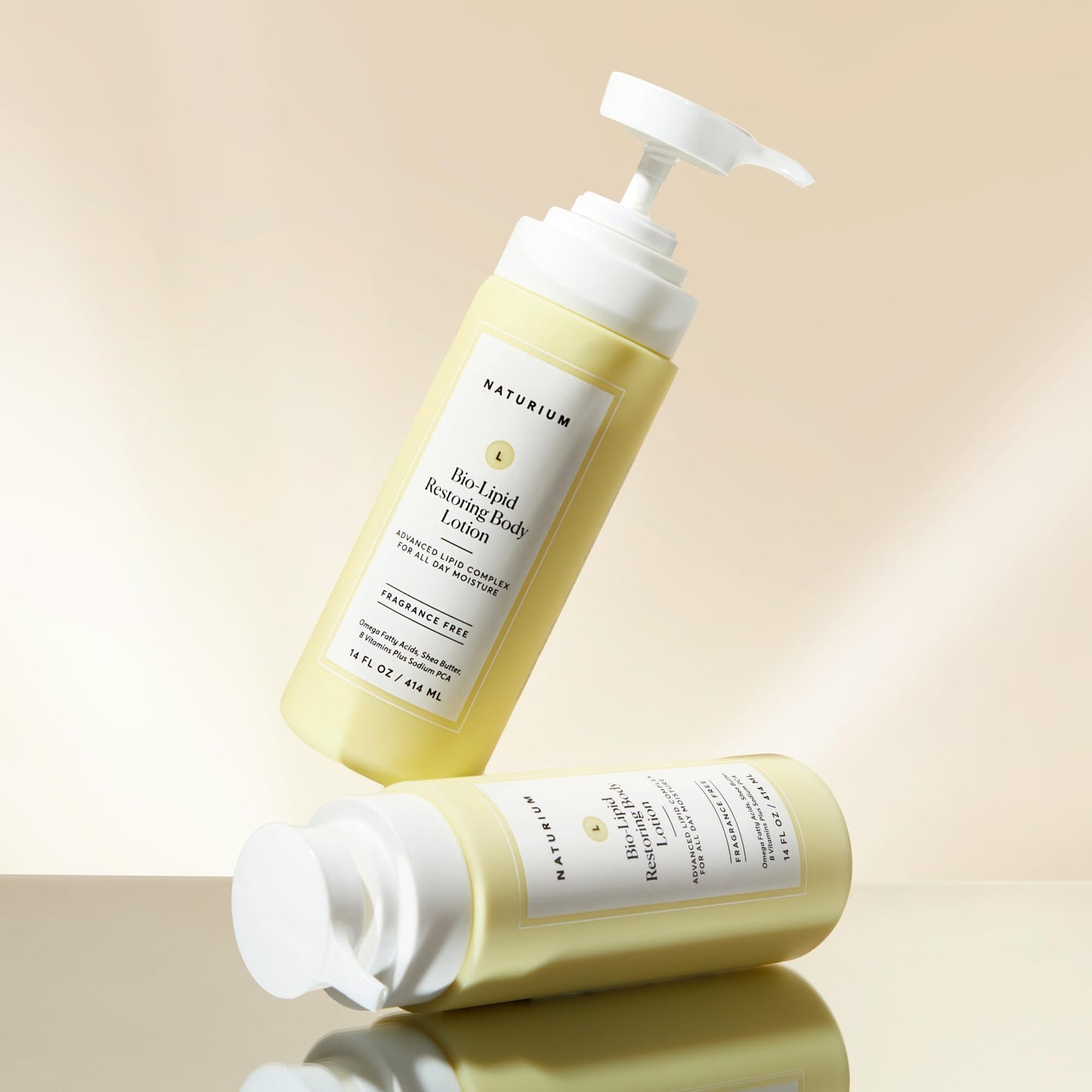 Naturium Bio-Lipid Restoring Moisturizing Body Lotion with Shea Butter, Fragrance Free, 14 oz Beauty & Personal Care Naturium